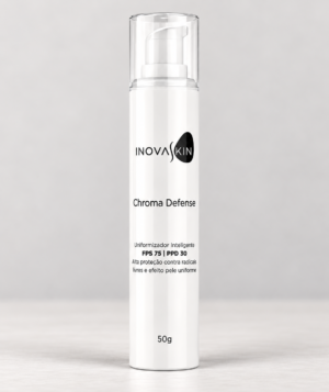 Chroma Defense — Fotoprotetor Facial com Cor Inova Skin